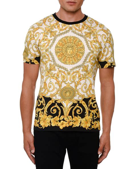 versace collection t shirts|Versace graphic t shirts.